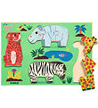 Djeco Jigsaw Puzzle - Wood - 12 Bricks - Coucou Tigers Djeco Jigsaw Puzzle - Wood - 12 Bricks - Coucou Tigers