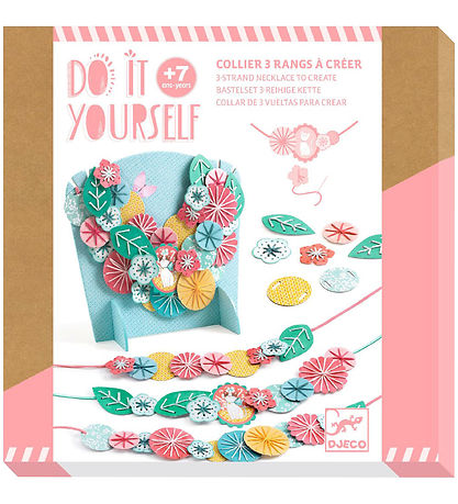 Djeco Creation Set - DIY Necklace - Flora