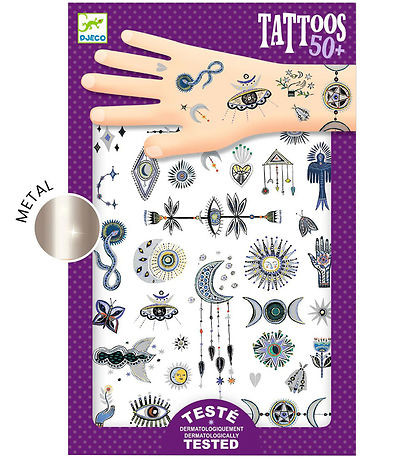 Tatouages Djeco - Wicca - 50+ Tatouages Tatouages Djeco - Wicca - 50+ Tatouages