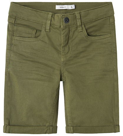 Shorts Name It - NkmSilas Isak - Deep Lichen Green Shorts Name It - NkmSilas Isak - Deep Lichen Green