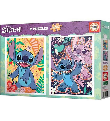 Puzzle Educa - 2x500 - Stitch Puzzle Educa - 2x500 - Stitch