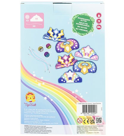 Tiger Tribe Kreatives Spielset - Glitter Goo Crowns - Super Rain Tiger Tribe Kreatives Spielset - Glitter Goo Crowns - Super Rain