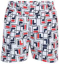 Fila Swim Shorts - Laudert - Tricolor Playful Fila Swim Shorts - Laudert - Tricolor Playful