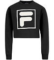 Fila Sweatshirt - Beskuren - Laubach - Svart Fila Sweatshirt - Beskuren - Laubach - Svart