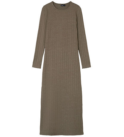 Robe m/l LMTD - Rib - NlfLunne - Chocolate Puce