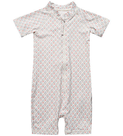 Sofie Schnoor Coverall Swimsuit - UV50+ - Antique White Sofie Schnoor Coverall Swimsuit - UV50+ - Antique White