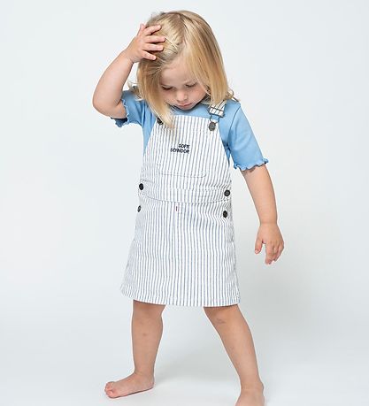 Sofie Schnoor Stuttermabolur - Rib - Björt Blue Sofie Schnoor Stuttermabolur - Rib - Björt Blue