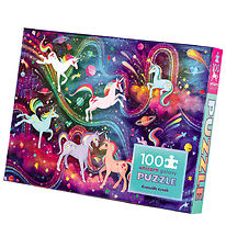 Crocodile Creek Jigsaw Puzzle - 100 Bricks - Unicorn Galaxy Crocodile Creek Jigsaw Puzzle - 100 Bricks - Unicorn Galaxy