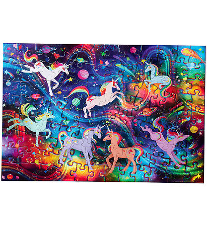 Puzzle Crocodile Creek - 100 Briques - Unicorn Galaxy