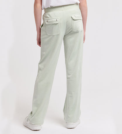 Juicy Couture Velvet Trousers - Tonal - Surf Spray