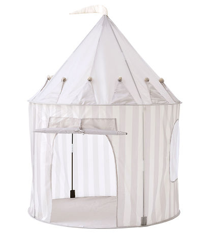 Kids Concept Speeltent - 100x130 cm - Grijs Strepen Kids Concept Speeltent - 100x130 cm - Grijs Strepen