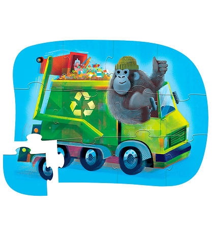 Puzzle Crocodile Creek - 12 Briques - Allez Gorilla Puzzle Crocodile Creek - 12 Briques - Allez Gorilla