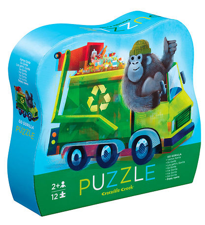 Puzzle Crocodile Creek - 12 Briques - Allez Gorilla Puzzle Crocodile Creek - 12 Briques - Allez Gorilla
