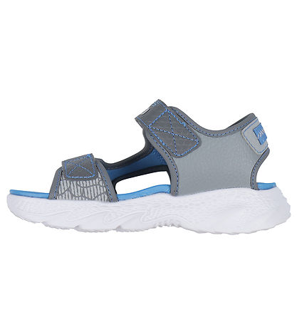 Skechers Sandals w. Light - Creature-Splash - Charcoal Blue