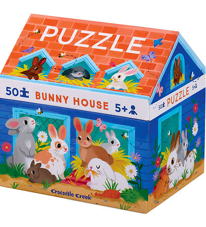 Puzzle Crocodile Creek - 50 Briques - Chicken Coop Puzzle Crocodile Creek - 50 Briques - Chicken Coop