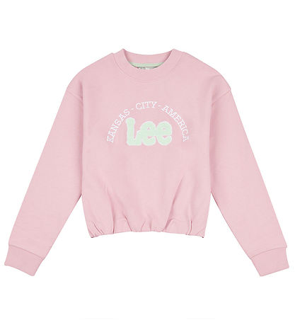 Lee Sweatshirt - Kansas Grafisch - Roze Nectar