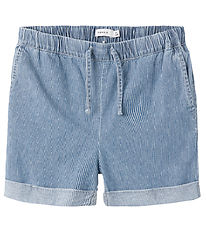 Name It Stuttbuxur - NkfBella - Medium+ Blue Denim