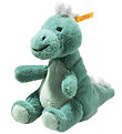 Steiff Soft Toy - 16 cm - Joshi Babt T-Rex - Green Blue Steiff Soft Toy - 16 cm - Joshi Babt T-Rex - Green Blue