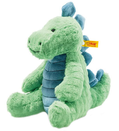 Steiff Soft Toy - 28 cm - Spott Stegosaurus - Green Petrol Sitti