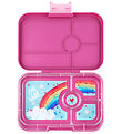 Yumbox Lunchbox w. 4 Rooms - Bento Tapas - Malibu Purple/Rainbow Yumbox Lunchbox w. 4 Rooms - Bento Tapas - Malibu Purple/Rainbow