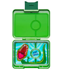 Yumbox Lunchbox w. 3 Compartments - Bento Snack - Jurassic Green Yumbox Lunchbox w. 3 Compartments - Bento Snack - Jurassic Green
