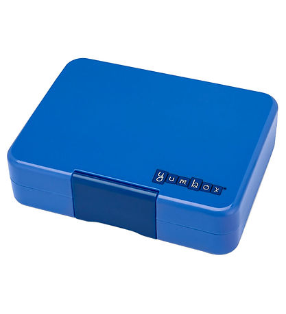 Yumbox Nestisbox M. 3 Rum - Bento snarl - Surf Blue/Rocket