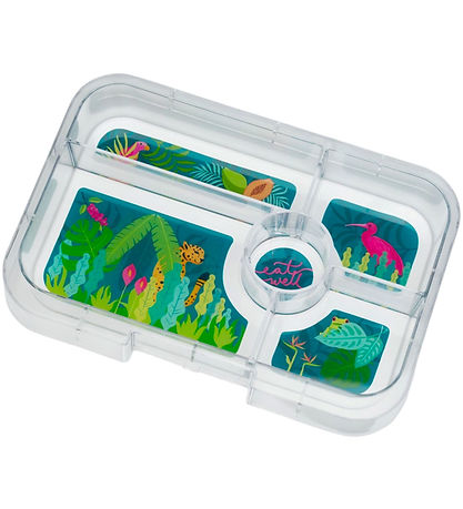 Yumbox Lunchbox w. 5 Rooms - Bento Tapas - Antibes Blue/Jungle