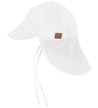 Mikk-Line Legionnaire Hat - Long Neck Solid - White