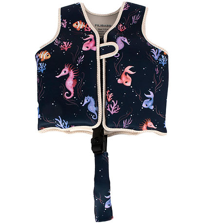 Filibabba Zwemvest - 3-4 jaar - UV50+ - Rainbow Reef