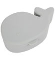 Filibabba Snackbox - Silicone - The Whale Christian - Pearl Blue