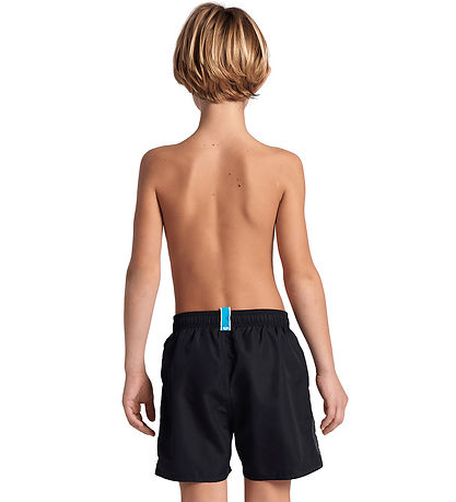 Arena Badshorts - Solid R - Svart/Hvit Arena Badshorts - Solid R - Svart/Hvit