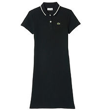Lacoste 원피스 - 갈비뼈 - 검은색