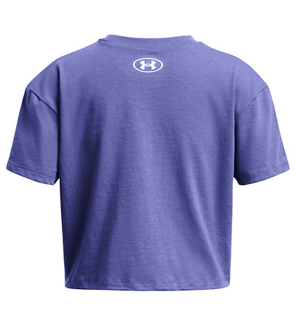 Under Armour T-shirt - Crop Sport Style Logo - Starlight Under Armour T-shirt - Crop Sport Style Logo - Starlight