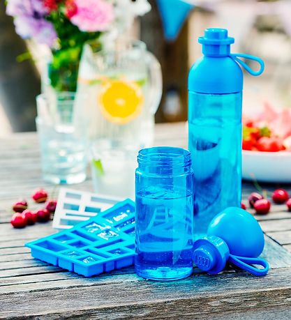 LEGO® Storage Water Bottle - 500 mL - Transparent Blue