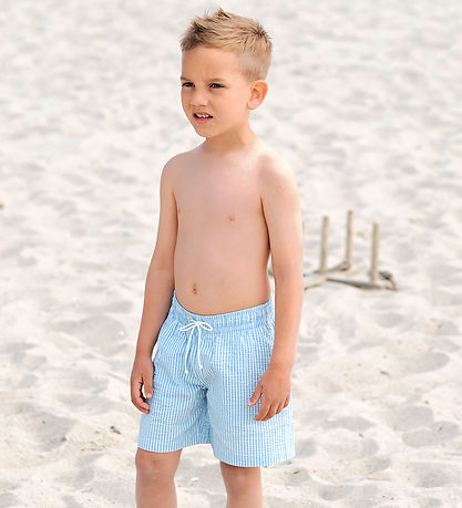 Petit Crabe Swim Shorts - Boardie - UV50+ - Capri Stripes