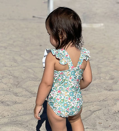 Petit Crabe Swimsuit - Swim - UV50+ - Betsy w. Flowers
