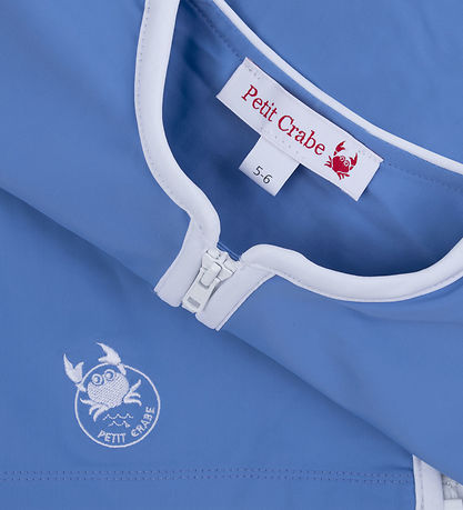 Petit Crabe Swim Top - Solo - UV50+ - Cornflower