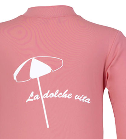 Petit Crabe Badoverall - Lou - UV50+ - Lemonad m. Parasol