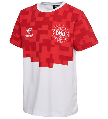 Hummel T-shirt - DBU Gameday - White/Chili Pepper Hummel T-shirt - DBU Gameday - White/Chili Pepper