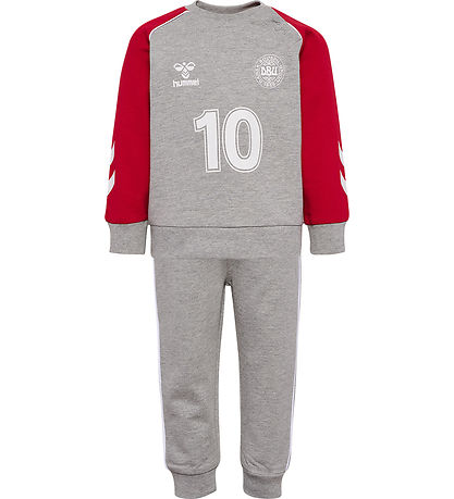 Ensemble de Jogging Hummel - DBU Jour de match - Grey Melange Ensemble de Jogging Hummel - DBU Jour de match - Grey Melange