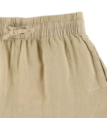 GANT Shorts - Lin - Avslappet - Dry Sand