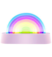 Lalarma Lamp - Dancing Rainbow - 18x11x4 cm - Purple Lalarma Lamp - Dancing Rainbow - 18x11x4 cm - Purple
