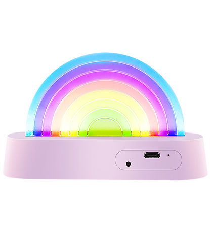 Lampe Lalarma - Danse Rainbow - 18x11x4 cm - Violet
