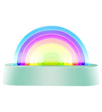 Lalarma Lamp - Dancing Rainbow - 18x11x4 cm - Mint Lalarma Lamp - Dancing Rainbow - 18x11x4 cm - Mint