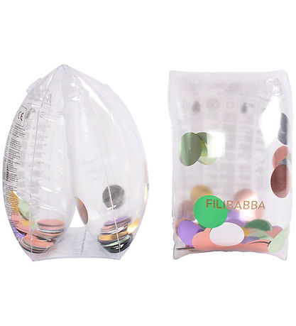 Filibabba Water Wings - Alfie - Rainbow colored Confetti Filibabba Water Wings - Alfie - Rainbow colored Confetti