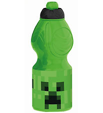 Minecraft Vatnsflaska - 400 ml - Íþróttavatnsflaska Minecraft Vatnsflaska - 400 ml - Íþróttavatnsflaska