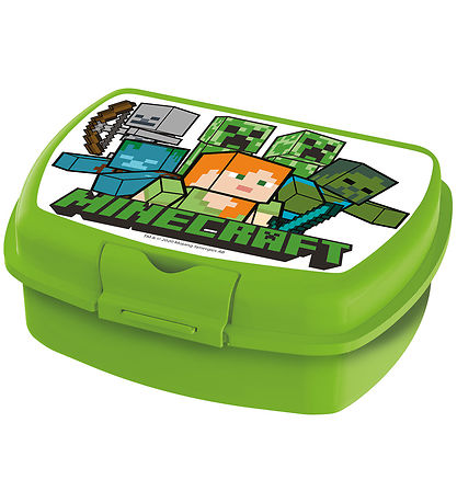 Minecraft Lunchbox - Urban Sandwish Box - Green Minecraft Lunchbox - Urban Sandwish Box - Green