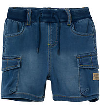 Name It Shorts - NmmBen - Noos - Medium+ Blue Denim Name It Shorts - NmmBen - Noos - Medium+ Blue Denim