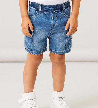 Shorts Name It - NmmBen - Noos - Medium+ Blue Denim Shorts Name It - NmmBen - Noos - Medium+ Blue Denim