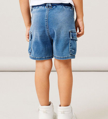 Shorts Name It - NmmBen - Noos - Medium+ Blue Denim